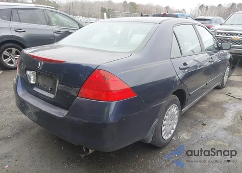 2006 Honda Accord 2.4 Vp из США, поврежденный, VIN 1HGCM56196A094513